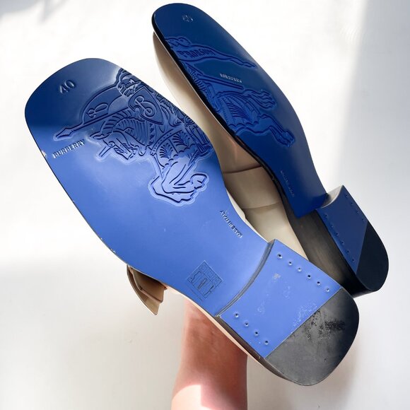 Burberry Men’s Shield Leather Loafer Soap Size EU 40 NEW IN BOX - Picture 10 of 11